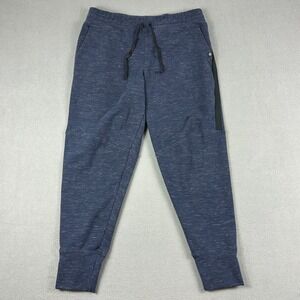 Backcountry Joggers Mens Large Sweatpants‎ Navy Tapered Drawstring Climbing